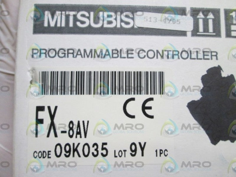 MITSUBISHI PROGRAMMABLE CONTROLLER FX-8AV NSMP