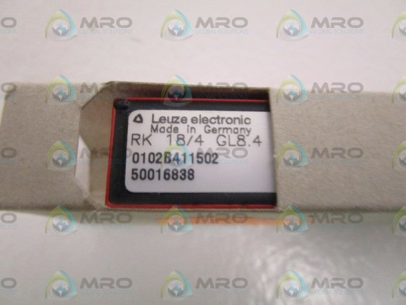 LEUZE ELECTRONIC SENSOR RK 18/4 GL8.4 *NEW IN BOX*