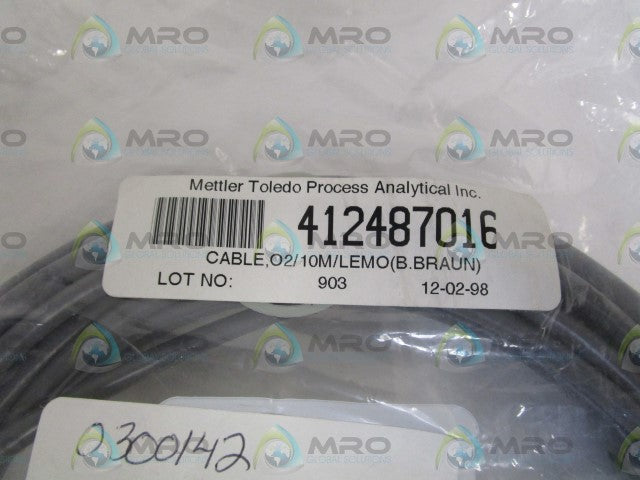 METTLER TOLEDO CABLE SENSOR 10M 412487016 *NEW NO BOX*