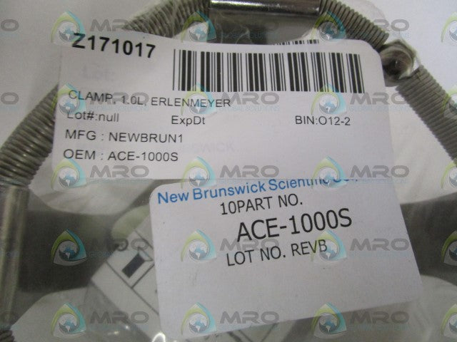 NEW BRUNSWICK CLAMP ACE-1000S *NEW NO BOX*
