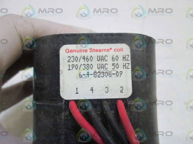 STEARNS COIL 230VAC 6-4-82306-09 *NEW NO BOX*