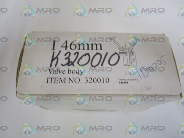KEOFITT VALVE BODY 320010 *NEW IN BOX*