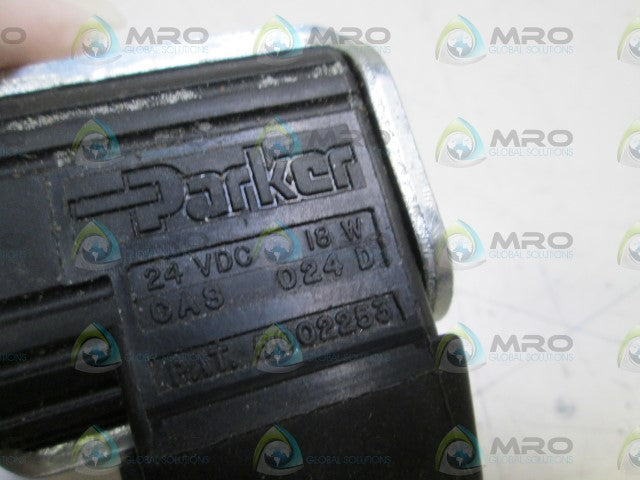 PARKER COIL 24VDC  CAS024D *USED*