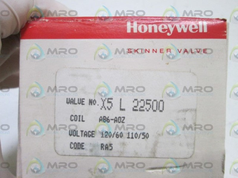 HONEYWELL SOLENOID VALVE 120/60 110/50  X5L22500CTB  NSMP