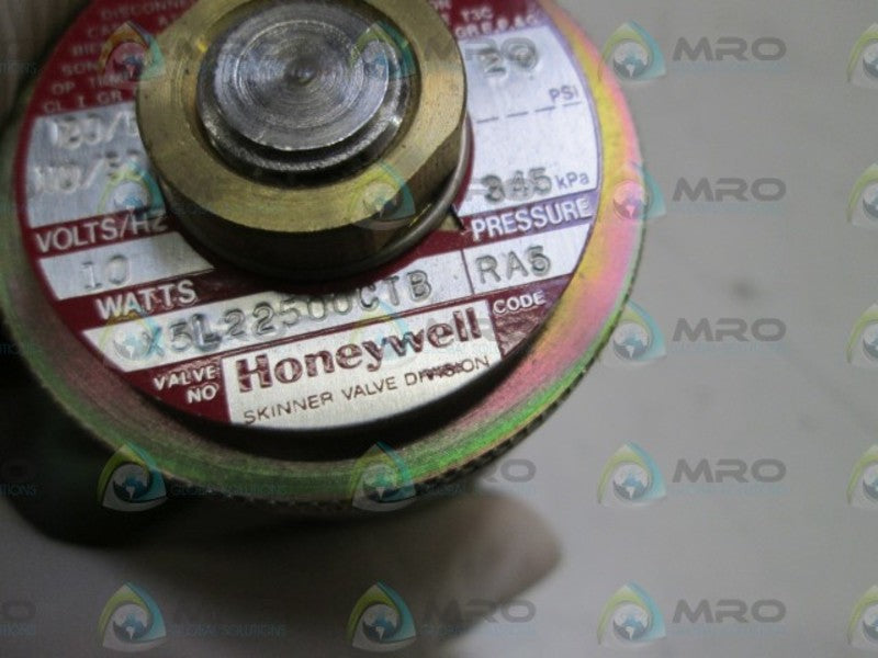 HONEYWELL SOLENOID VALVE 120/60 110/50  X5L22500CTB  NSMP
