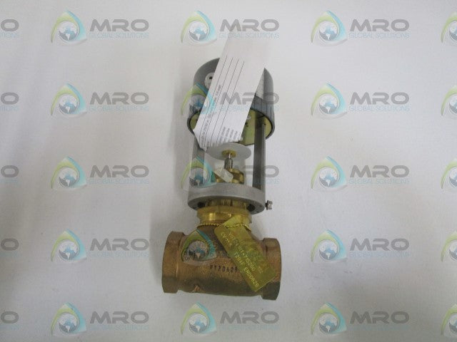 JOHNSON CONTROLS VALVE W/ ACTUATOR VG7241NT+715260 *NEW NO BOX*