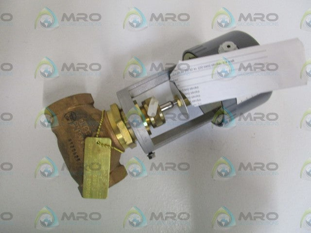 JOHNSON CONTROLS VALVE W/ ACTUATOR VG7241NT+715260 *NEW NO BOX*