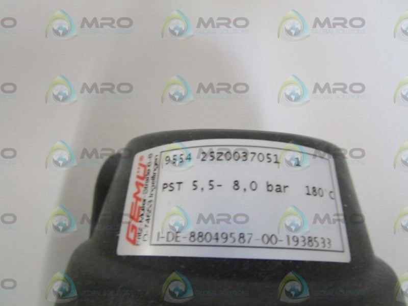 GEMU VALVE 9554 25Z0037051 1 *NEW IN BOX *