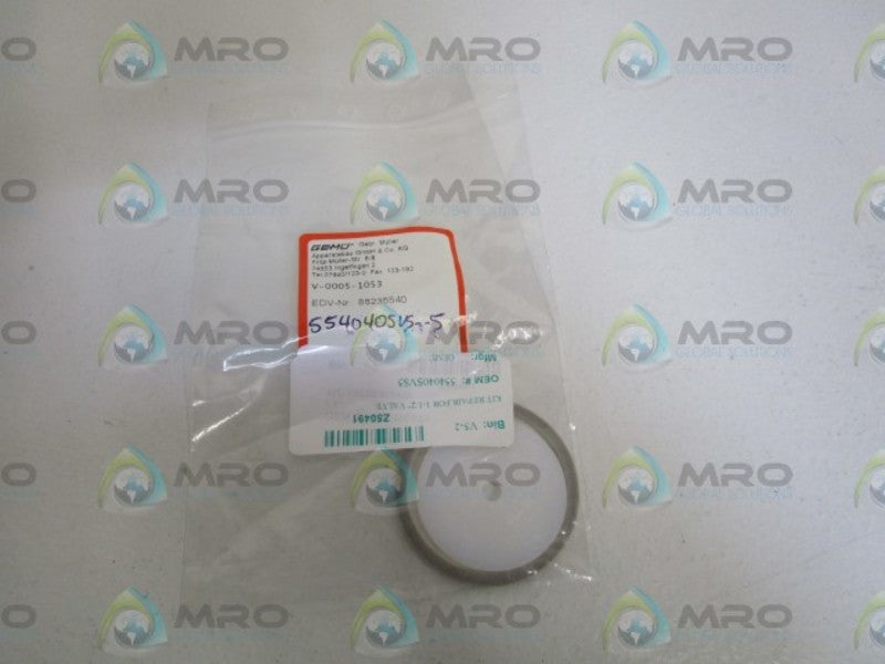 GEMU REPAIR KIT FOR 1-1/2" VALVE V-0005-1053 *NEW IN BAG*