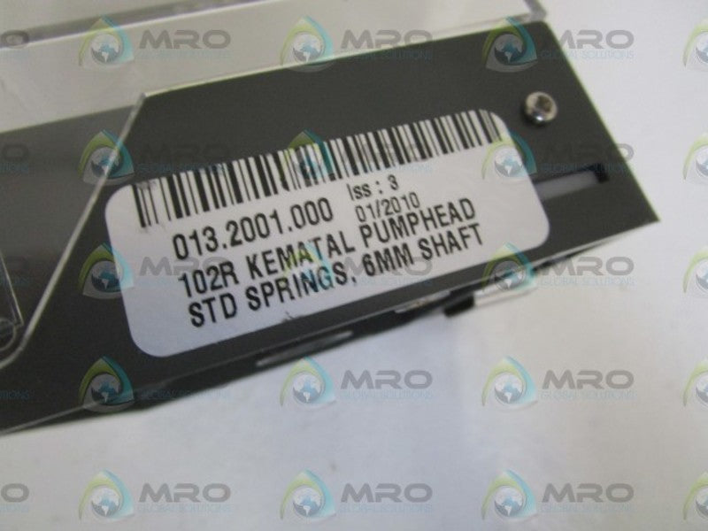 SKAN KEMATAL PUMPHEAD 102R * NEW IN BAG *
