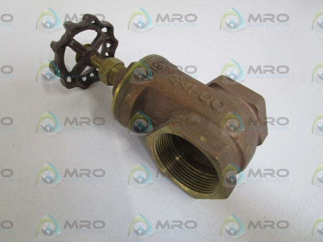 MATCO 2-1/2" VALVE 200 WOG *NEW NO BOX*