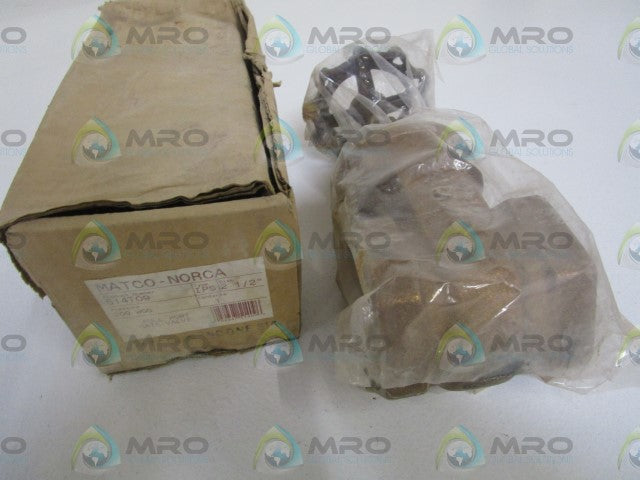 MATCO-NORCA 2-1/2" FULL PORT GATE VALVE 200WOG 514T09 *NEW IN BOX*