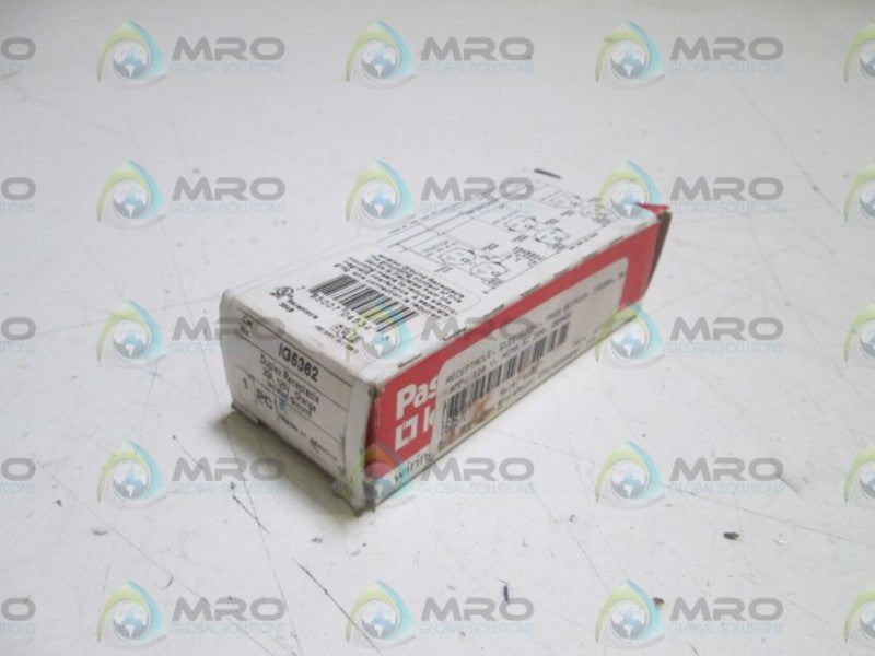 PASS & SEYMOUR DUPLEX RECEPTACLE IG5362  NSMP