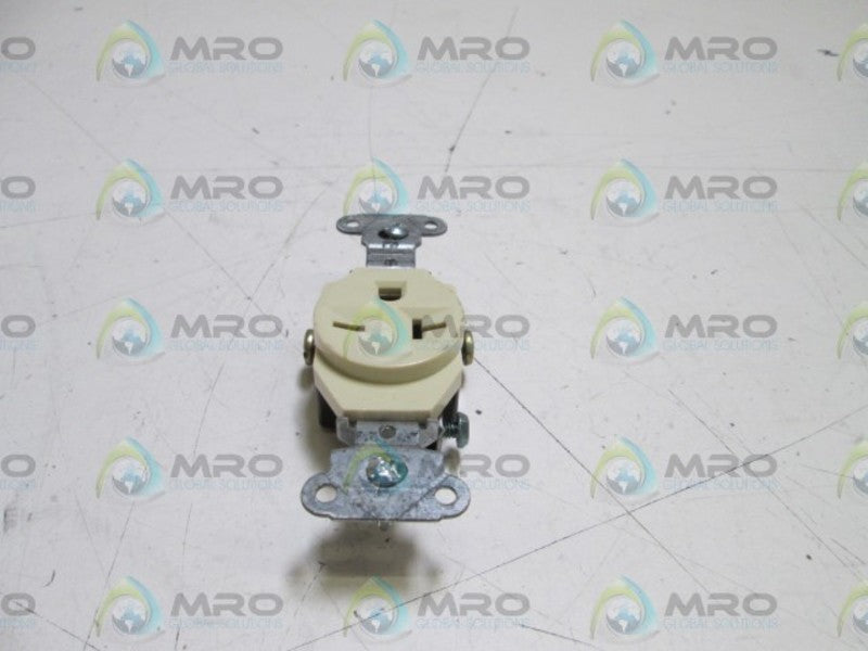 PASS & SEYMOUR SINGLE RECEPTACLE 5851-I  NSMP