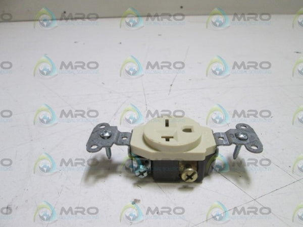 PASS & SEYMOUR SINGLE RECEPTACLE 5851-I  NSMP