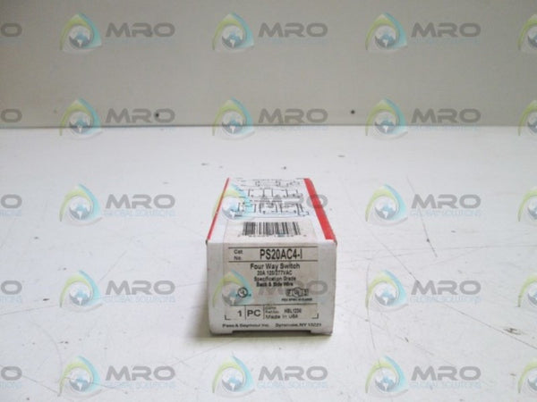 PASS & SEYMOUR FOUR WAY SWITCH PS20AC4-I  NSMP