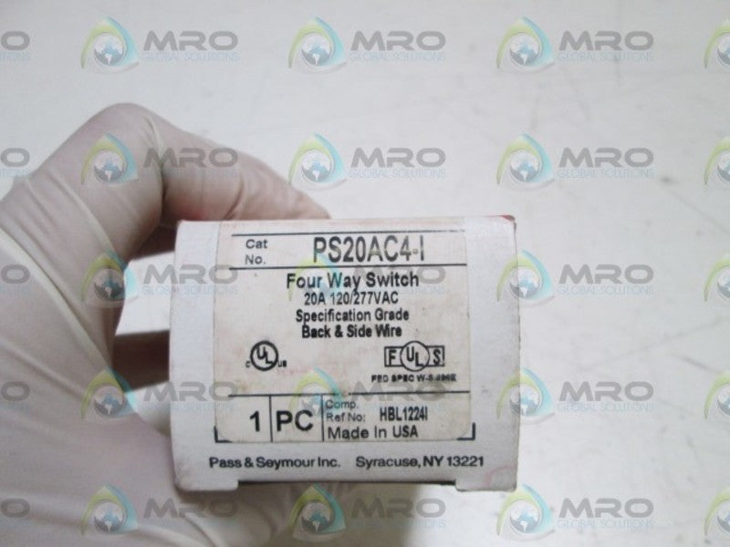 PASS & SEYMOUR FOUR WAY SWITCH PS20AC4-I  NSMP