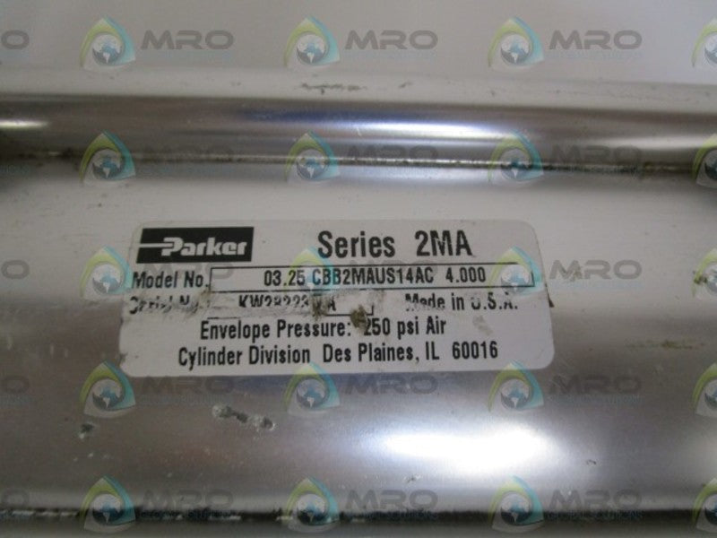 PARKER CYLINDER 03.25CBB2MAUS14AC4.000  NSNP
