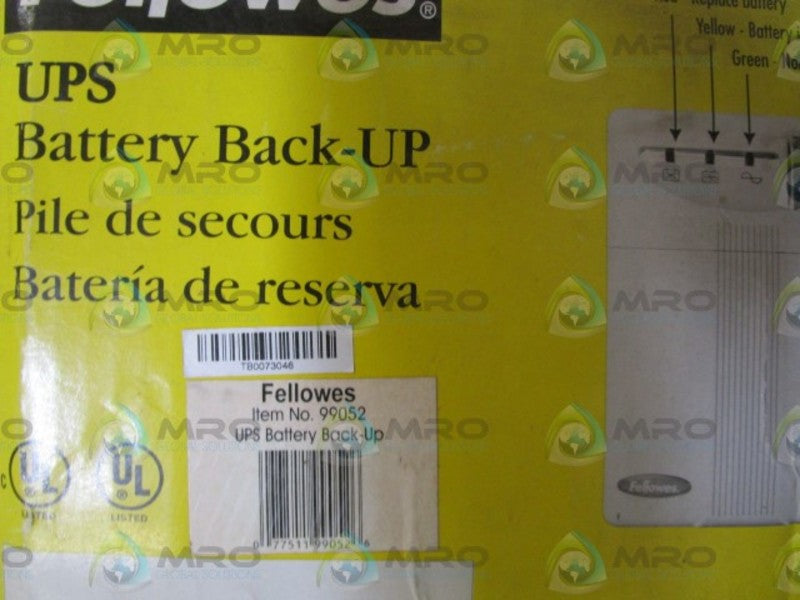 FELLOWES BATTERY BACK-UP 99052  NSMP