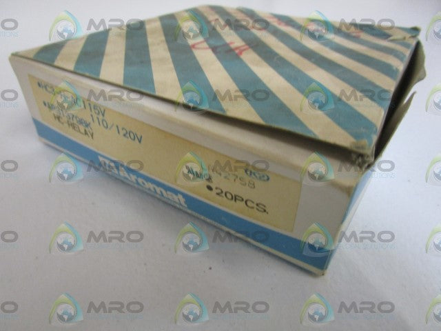 LOT OF 16 AROMAT 110/120V RELAY HC3-H-AC115V *NEW IN BOX*