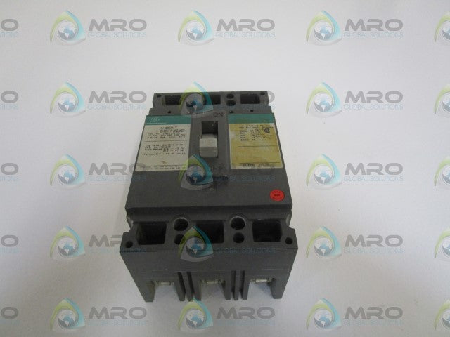 GENERAL ELECTRIC CIRCUIT BREAKER THED136015 (GREY FACE) *USED*