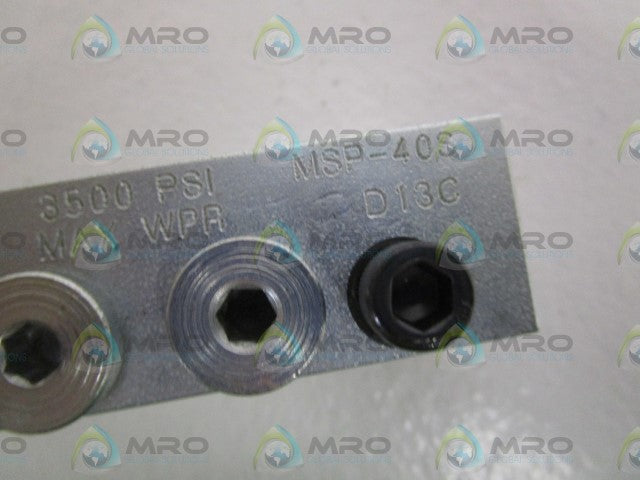 GRACO TRABON DIVIDER VALVE MSP-40S *NEW NO BOX*