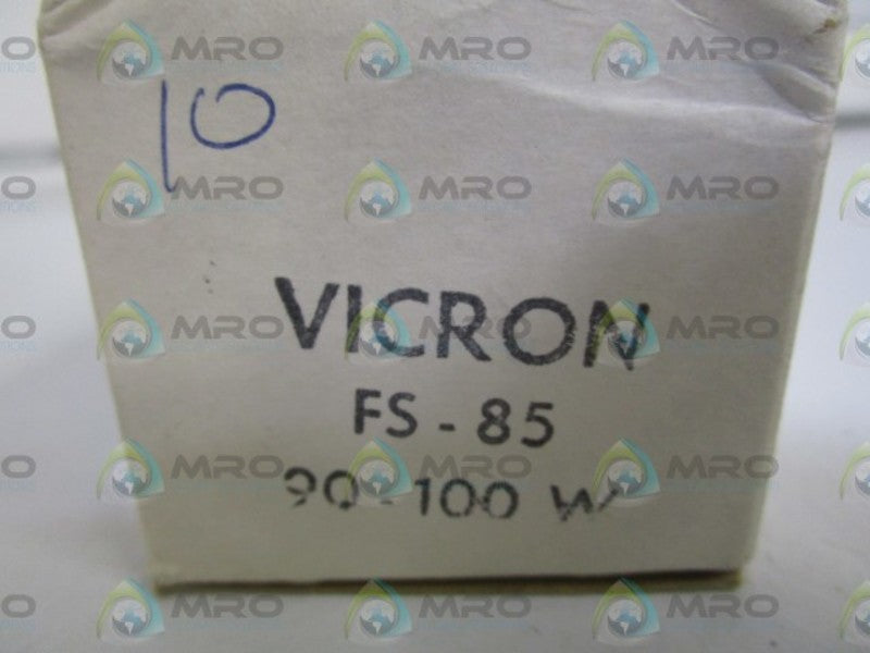 LOT OF 9 VICRON 90-100W LAMP STARTER FS-85  NSMP