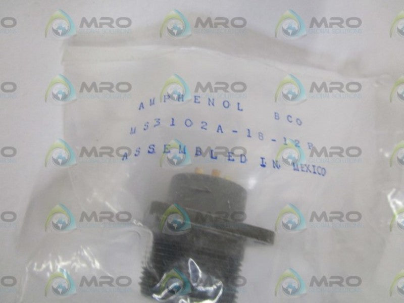 AMPHENOL CIRCULAR CONNECTOR MS3102A-18-12P  NSMP