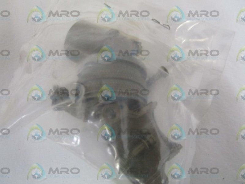 AMPHENOL CIRCULAR CONNECTOR W/ CABLE CLAMP 97-3106B-18  NSNP IN BAG