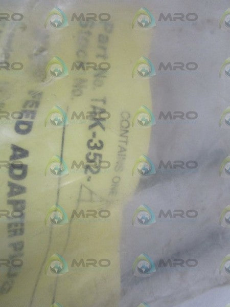 TWECO ADAPTER PLUG TAK-352-A *NEW IN FACTORY BAG*