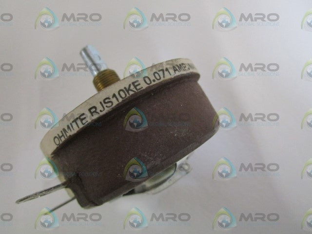 OHMITE 10000OHMS RHEOSTAT RJS10KE *NEW NO BOX*