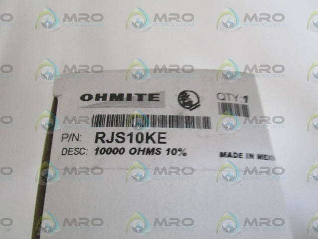 OHMITE 10000OHMS RHEOSTAT RJS10KE *NEW IN BOX*