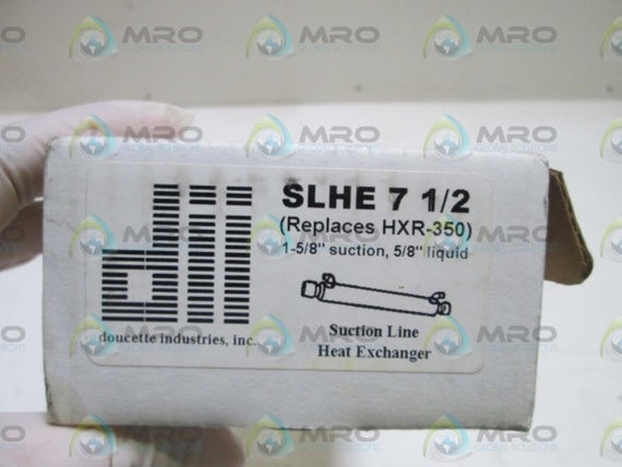 DOUCETTE INDUSTRIES REFRIGERATION HEAT EXCHANGER SLHE-7-1/2 * NEW IN BOX *