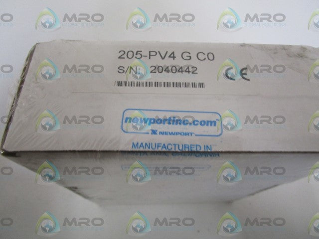 NEWPORT 205-PV4 G C0 PANEL METER *FACTORY SEALED*