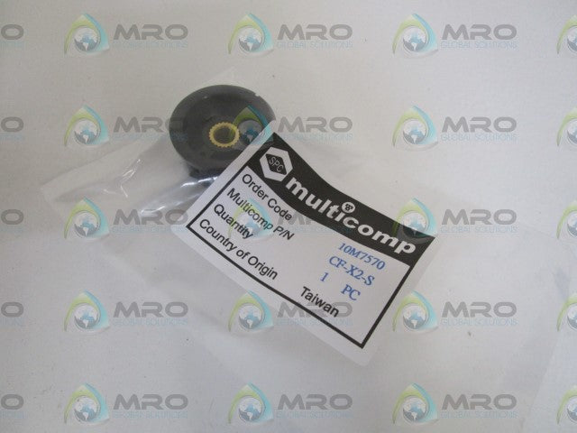 LOT OF 6 MULTICOMP DIAL KNOB MC21052 *NEW IN FACTORY BAG*