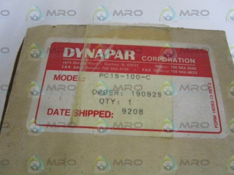 DYNAPAR PANELCODER PC15-100-C  NSMP
