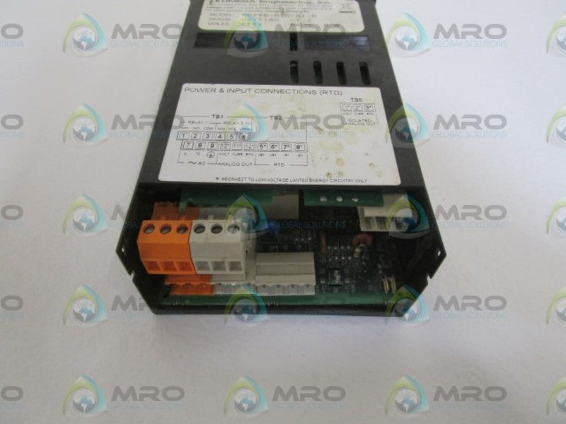 OMEGA 115V PANEL METER DP25B-RTD-AI-R *USED*