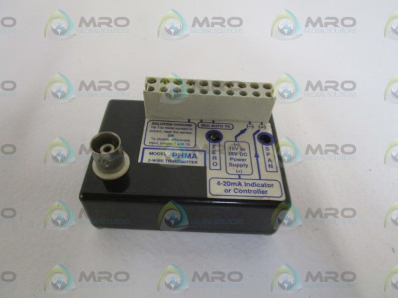 SENSOR DEVELOPMENT INC. 2-WIRE TRANSMITTER PHMA *USED*