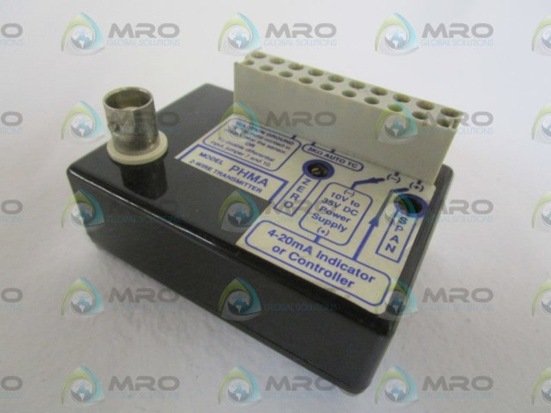 SENSOR DEVELOPMENT INC. 2-WIRE TRANSMITTER PHMA *USED*