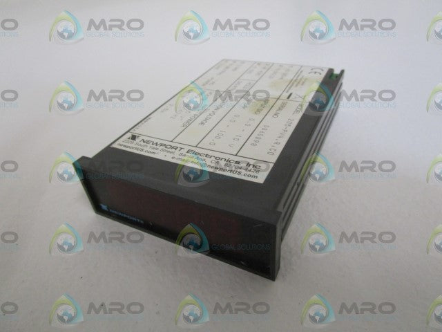 NEWPORT 205-PV4.R, C0 VOLTAGE METER *USED*