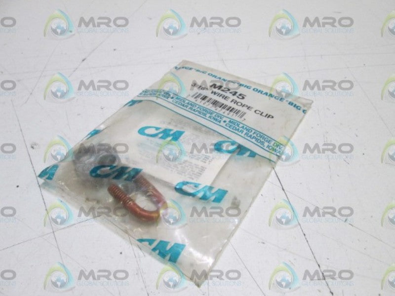 BIG ORANGE 3/16" WIRE ROPE CLIP M245  NSMP