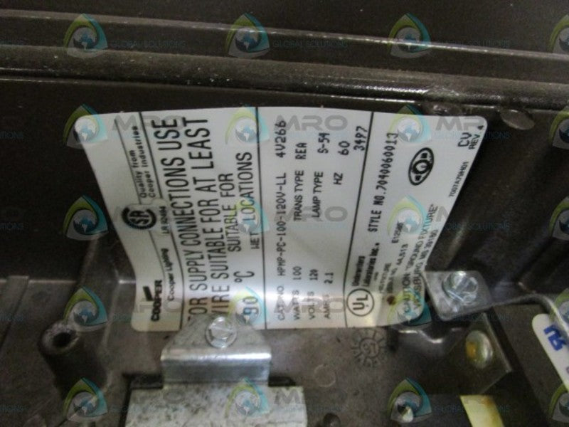 COOPER HPMP-PC-100-120V-LL NSMP