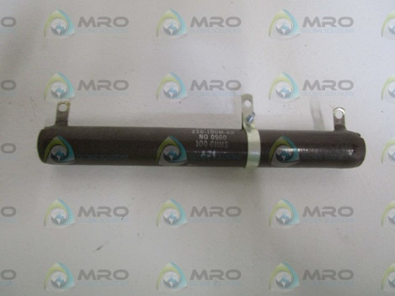 OHMITE 0960 RESISTOR 100 OHMS  NSMP