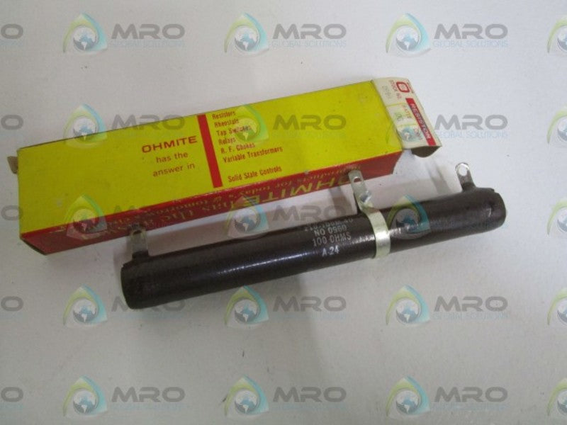 OHMITE 0960 RESISTOR 100 OHMS  NSMP