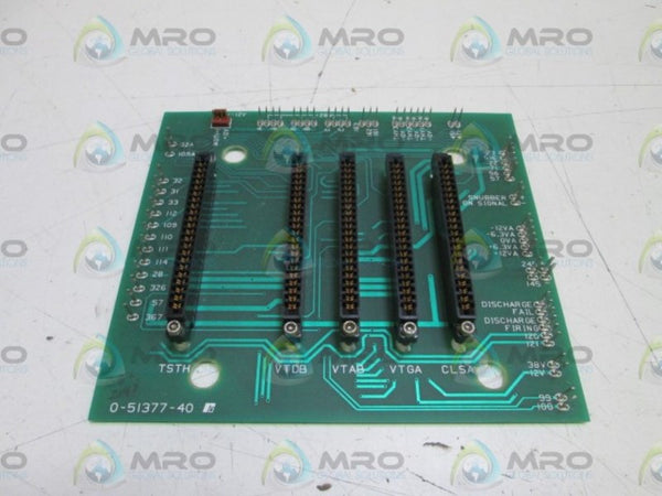 RELIANCE ELECTRIC MOTHER BOARD 0-51377-40  UNMP
