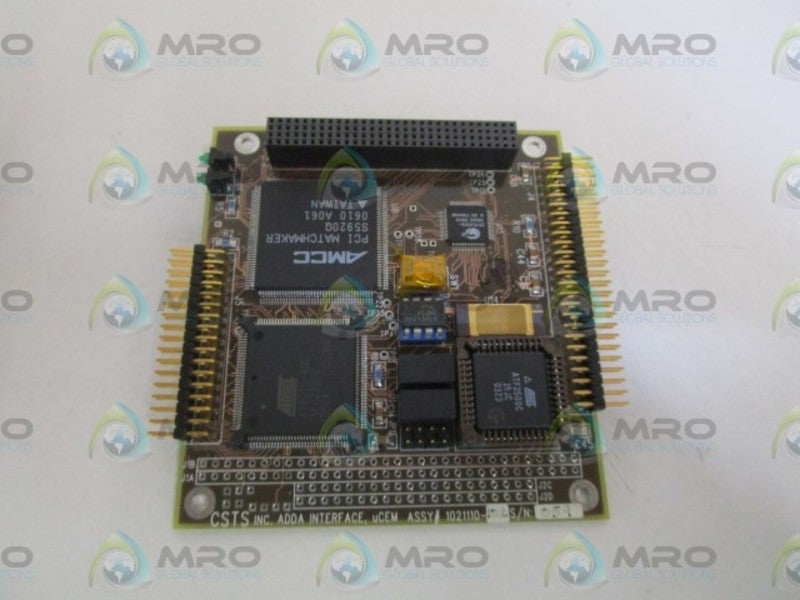 CSTS, INC. INTERFACE BOARD 1021110-102  NSNP