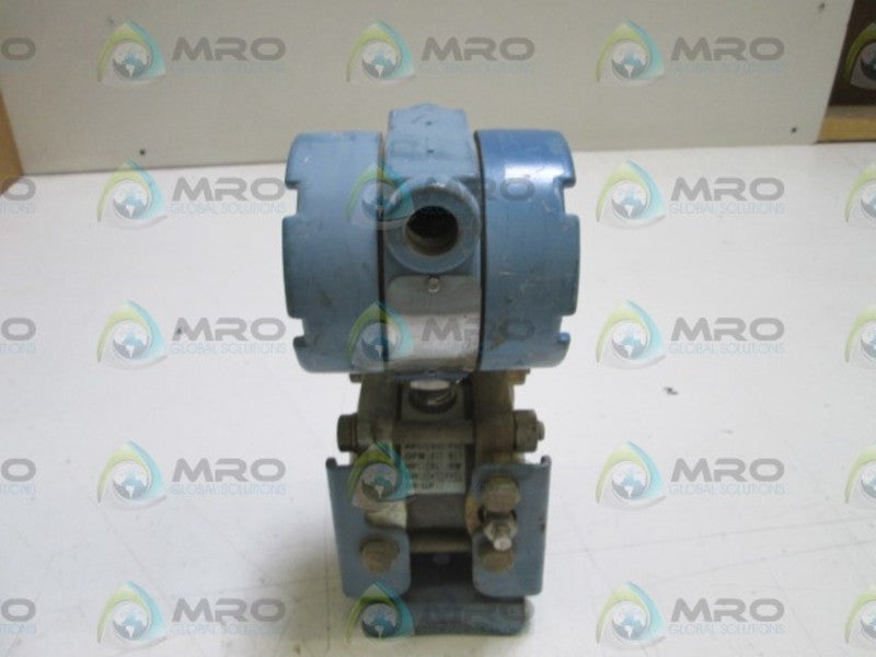 ROSEMOUNT PRESSURE TRANSMITTER 1151GP9F12B1  UNMP