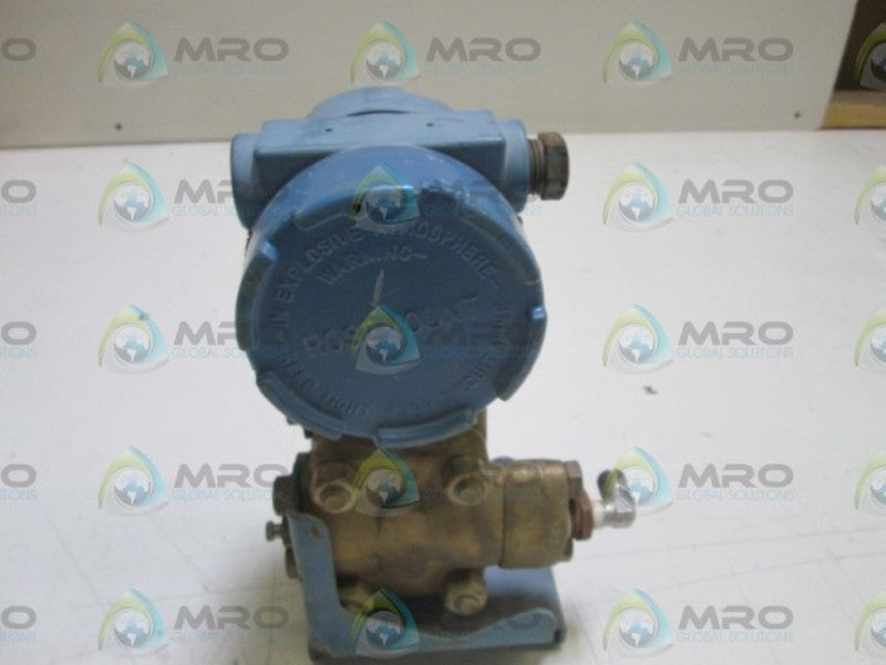 ROSEMOUNT PRESSURE TRANSMITTER 1151GP9F12B1  UNMP