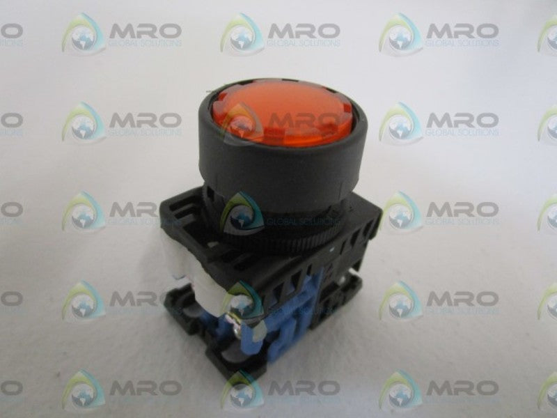 FUJI ELECTRIC AMBER PUSHBUTTON AR22F0L-10E3A *NEW NO BOX*