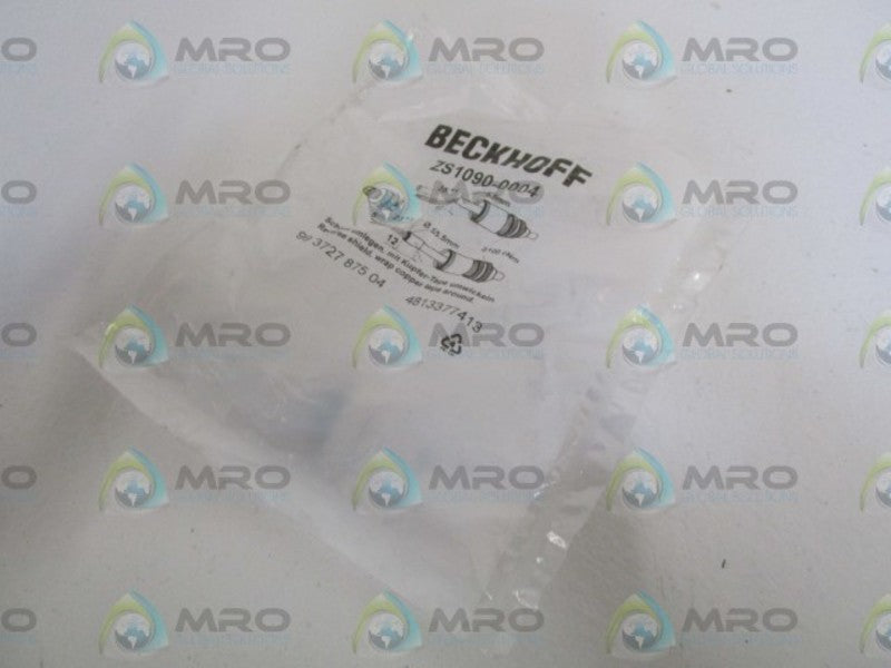 BECKHOFF ETHERNET PLUG ZS1090-0004 * NEW IN FACTORY BAG *